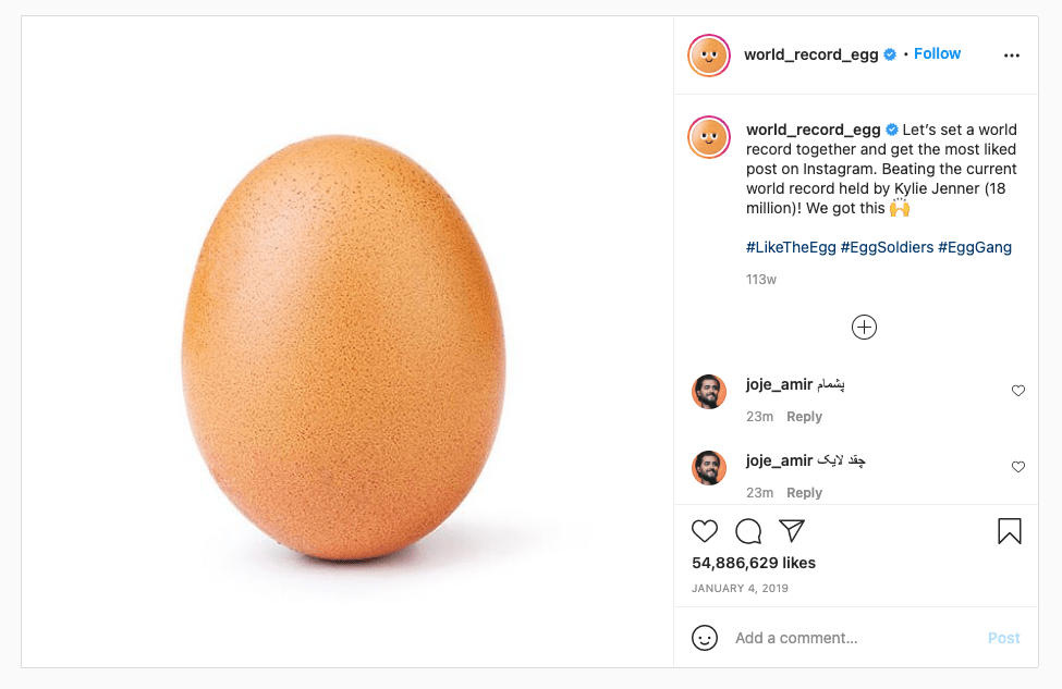 An example of how hashtags are used on Instagram. An example of how hashtags are used on Instagram.